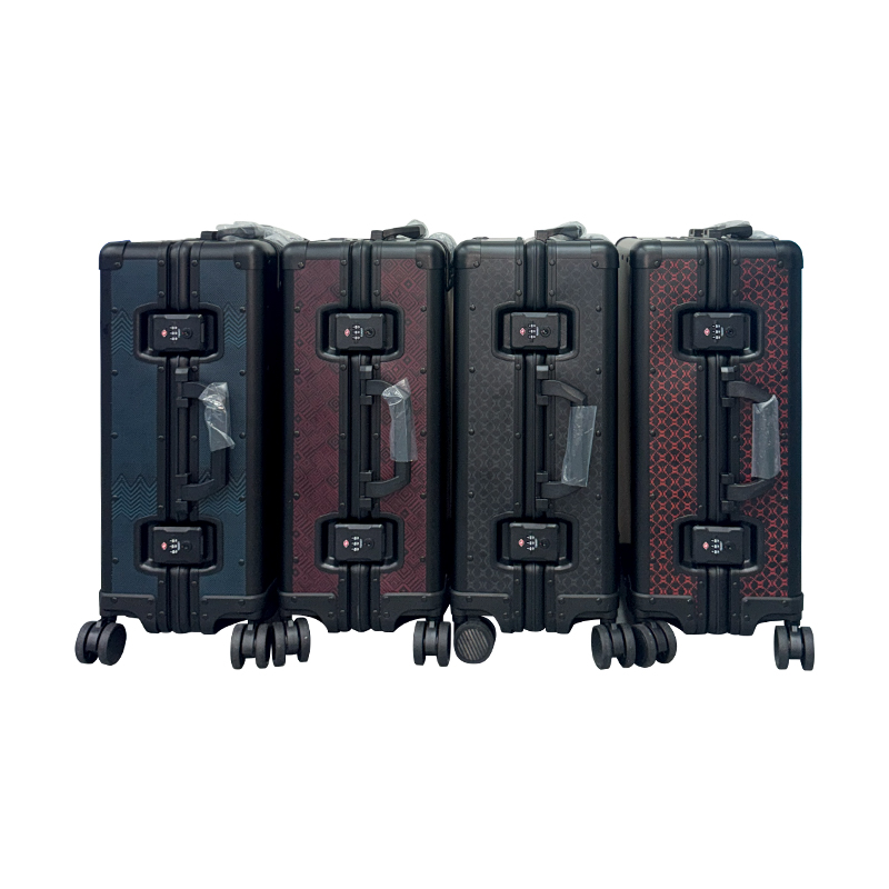 Carbon Fiber Suitcase with Spinner Wheels